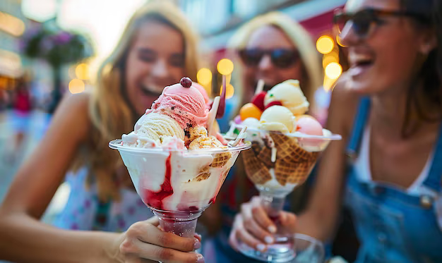 candid-moment-friends-enjoying-ice-cream-sundaes_1022901-63388